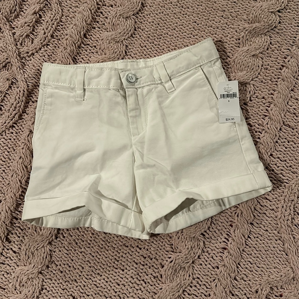 Gap Kids white shorts